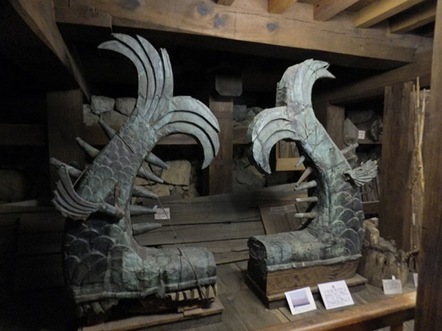 松江城 鯱鉾